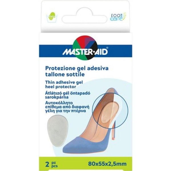 PROTEZIONE ADESIVA MASTER-AID FOOTCARE SOTTILE TALLONE 2 PEZZI F5 PROTEZIONE ADESIVA MASTER-AID FOOTCARE SOTTILE TALLONE 2 PEZZI F5