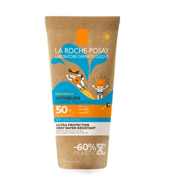 ANTHELIOS GEL PELLE BAGNATA BAMBINO 50+ 200 ML PAPERPACK