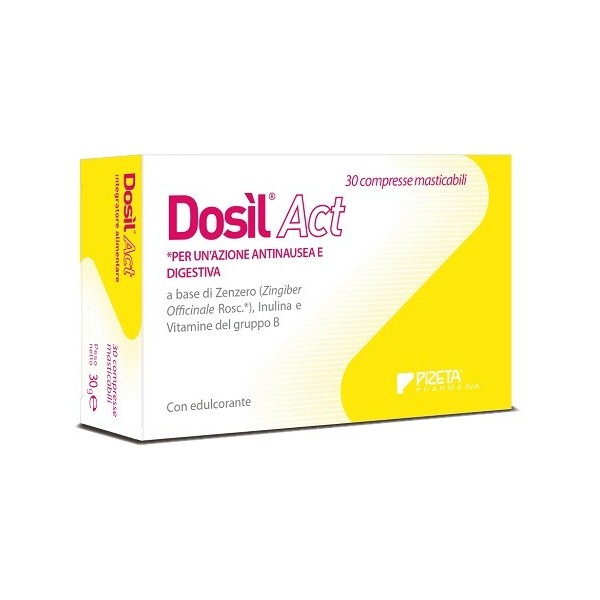 DOSIL ACT 30 COMPRESSE MASTICABILI