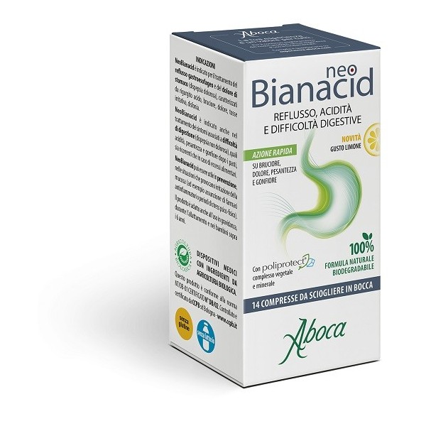 NEOBIANACID 14 COMPRESSE LIMONE