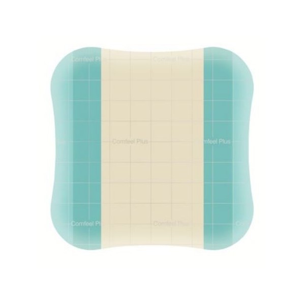 MEDICAZIONE SPECIALE ATTIVA CON IDROCOLLOIDE CON BORDI SMUSSATI COMFEEL PLUS 4X6 CM 30 PEZZI