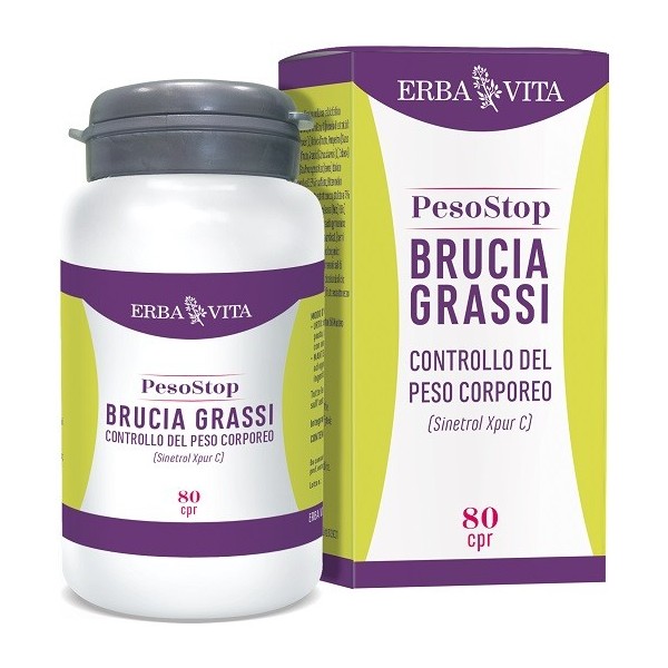 PESO STOP BRUCIA GRASSI 80 COMPRESSE