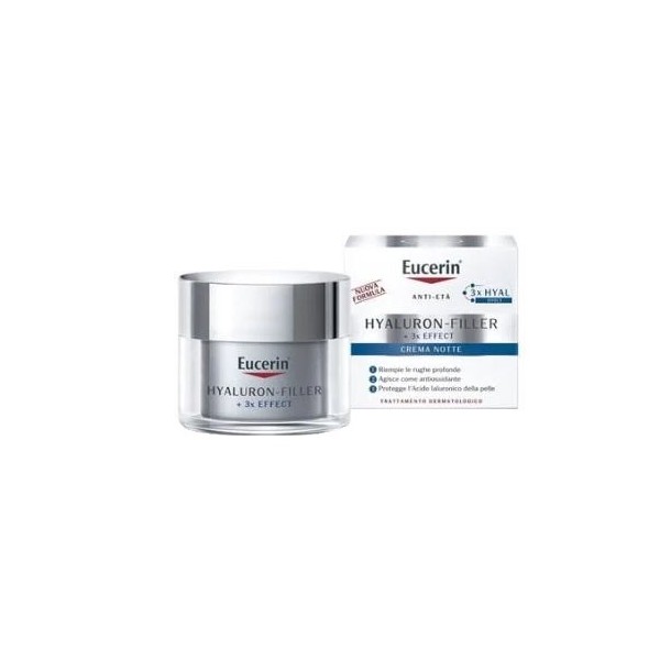 EUCERIN FACE CREAM ANTI AGE HYALURON NOTTE 50 ML
