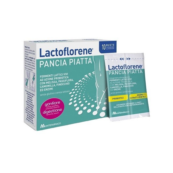 LACTOFLORENE PANCIA PIATTA 10 BUSTINE