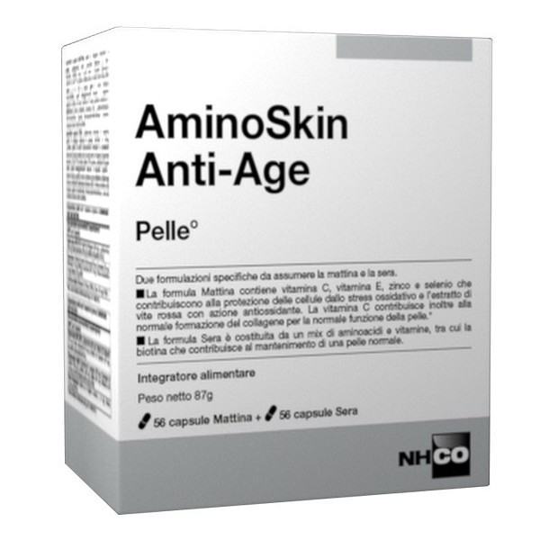 NHCO AMINOSKIN ANTI-AGE FLACONE 56 CAPSULE + 56 CAPSULE