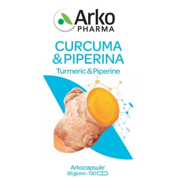 ARKOCPS CURCUMA + PIPERINA 130 CAPSULE