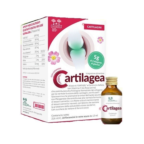 CARTILAGEA SALUGEA 18 FLACONCINI DA 12 ML