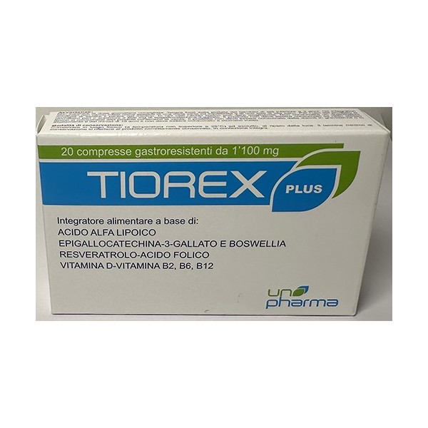 TIOREX PLUS 20 COMPRESSE