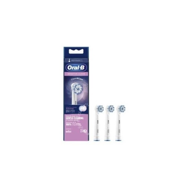 ORALB POWER REFILL EB60-3 SENSITIVE CLEAN 3 PEZZI