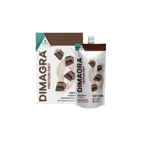 DIMAGRA PROTEIN DIET CIOCCOLATO 7 PEZZI DA 220 G
