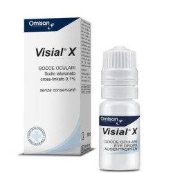 GOCCE OCULARI VISIAL X ACIDO IALURONICO CROSS-LINKATO 0,1% 10 ML
