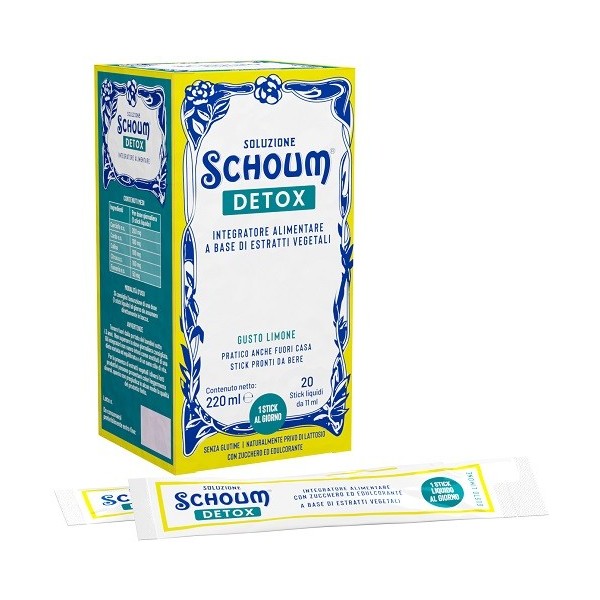 SOLUZIONE SCHOUM DETOX 20 STICK