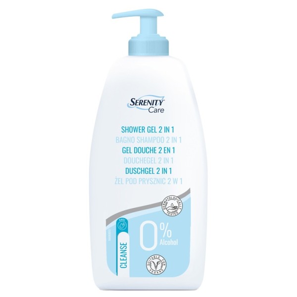 SERENITY CARE BAGNO SHAMPOO 2 IN 1 500 ML
