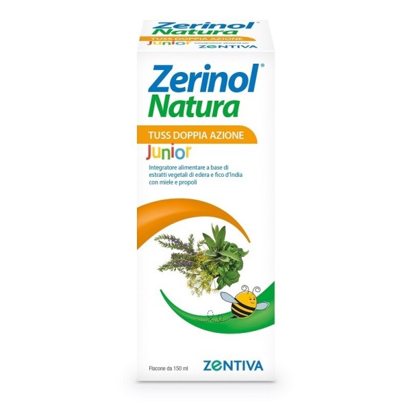 ZERINOL NATURA TUSS DOPPIA AZIONE JUNIOR SCIROPPO 150 ML