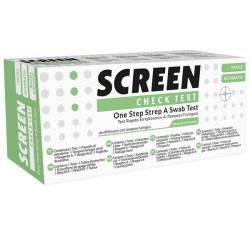TEST ONE STEP STREP A AUTODIAGNOSTICO DETERMINAZIONE QUALITATIVA ANTIGENI STREPTOCOCCO A DA TAMPONE FARINGEO