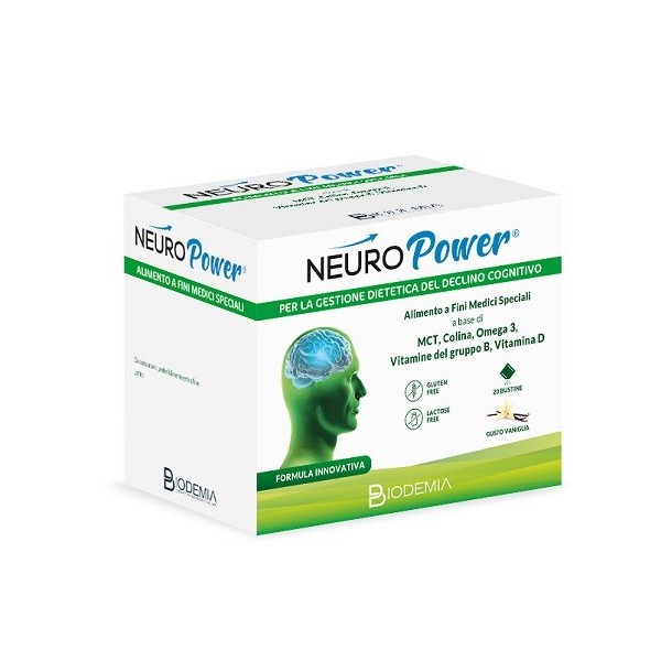 BIODEMIA NEUROPOWER 20 BUSTINE GUSTO VANIGLIA