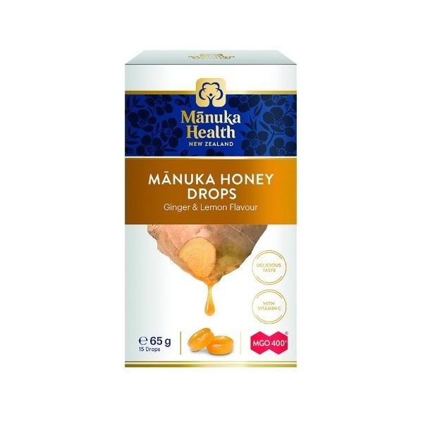 CARAMELLE MIELE MANUKA ZENZERO E LIMONE MGO 400 65 G