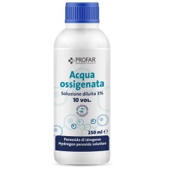 PROFAR ACQUA OSSIGENATA SOLUZIONE DILUITA 3% 10 VOLUMI 250 ML