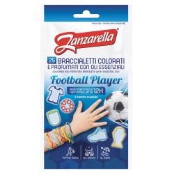 ZANZARELLA BRACCIALETTI FOOTBALL PLAYER 25 PEZZI