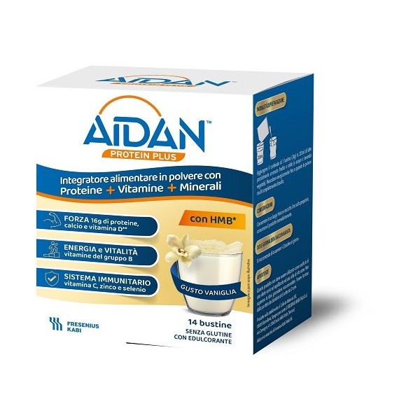 AIDAN PROTEIN PLUS VANIGLIA 14 BUSTINE