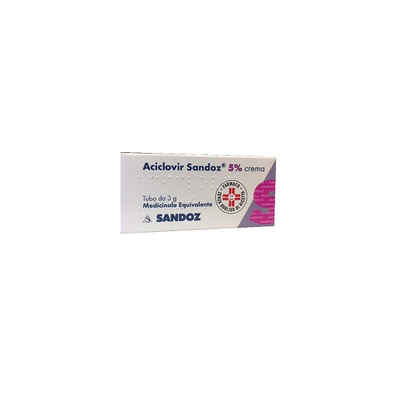 ACICLOVIR SAND*CREMA 3G 5%