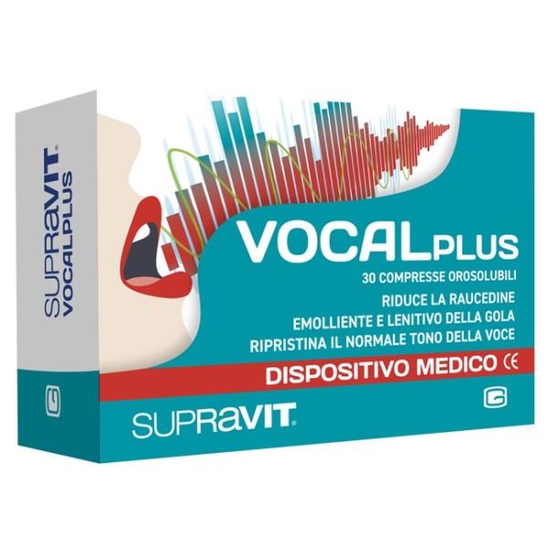 SUPRAVIT VOCALPLUS 30 COMPRESSE OROSOLUBILI