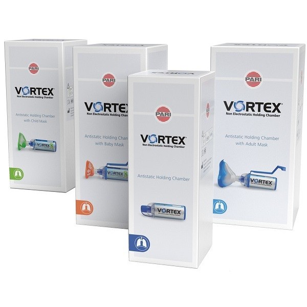 CAMERA DISTANZIATRICE CON MASCHERA NEONATALE VORTEX