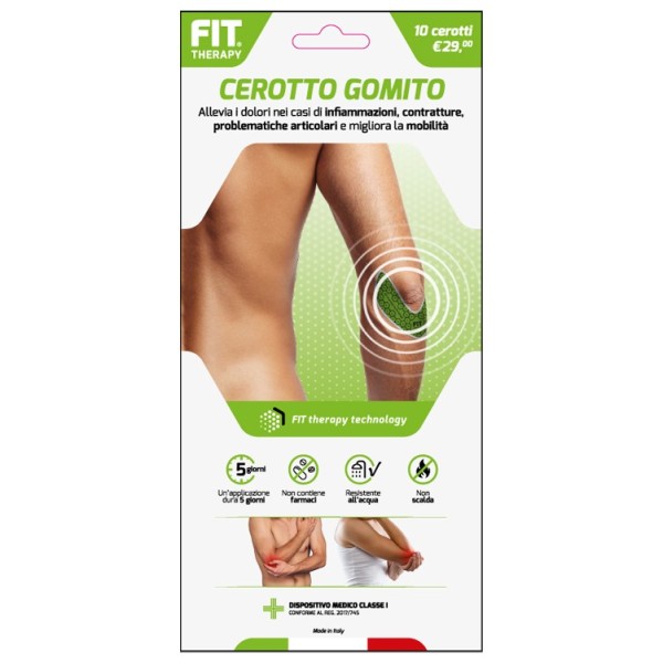 FIT THERAPY CEROTTO GOMITO 10 PEZZI