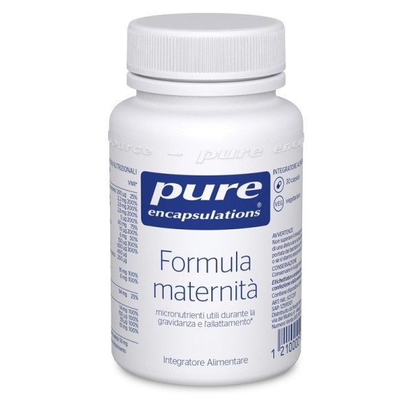 PURE ENCAPSULATIONS FORMULA MATERNITA' 30 CAPSULE