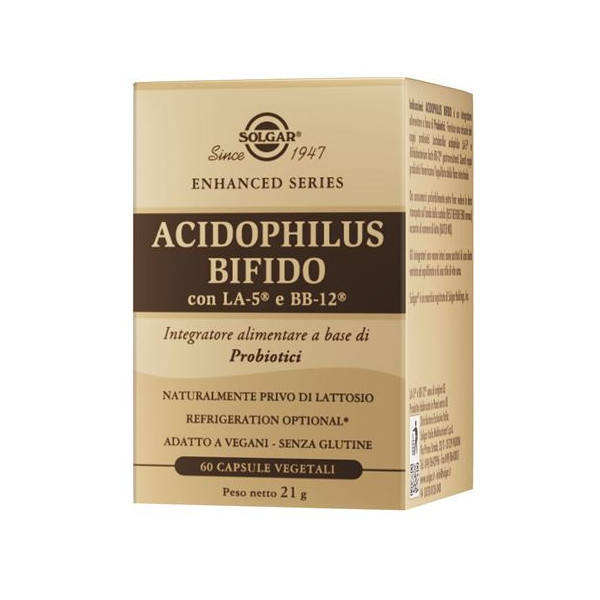 ACIDOPHILUS BIFIDO 60 CAPSULE VEGETALI