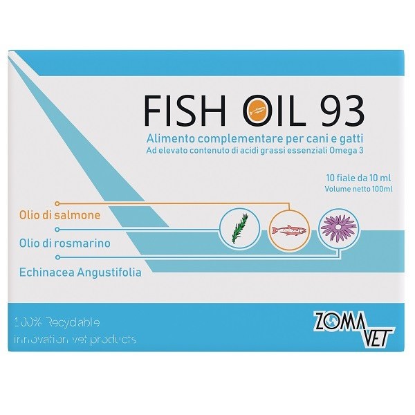 ZOMAVET FISH OIL 93 10 FIALE DA 10 ML