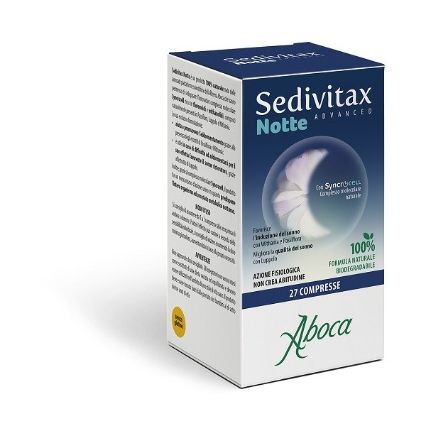 SEDIVITAX NOTTE ADVANCED 27 COMPRESSE