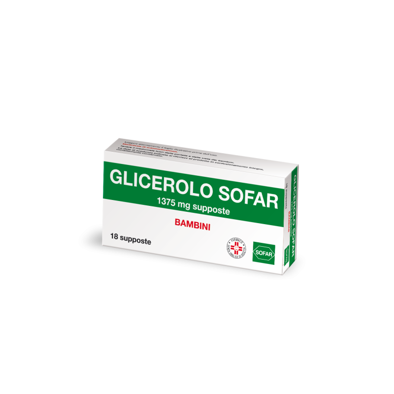 GLICEROLO ALFA*BB 18SUPP1375MG