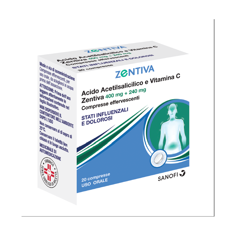 EUSPIFLU*20CPR 400MG+240MG