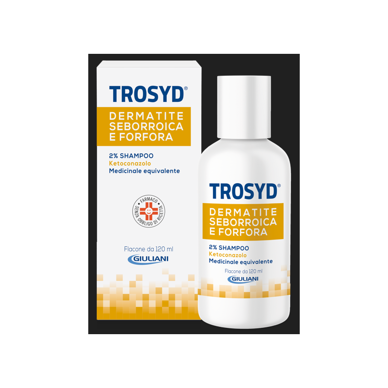 TROSYD DERMATITE SEB*SH120ML2%