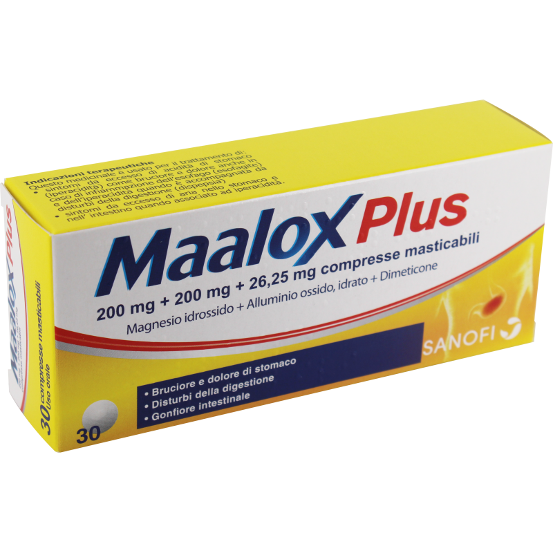 MAALOX PLUS*30CPR MAST