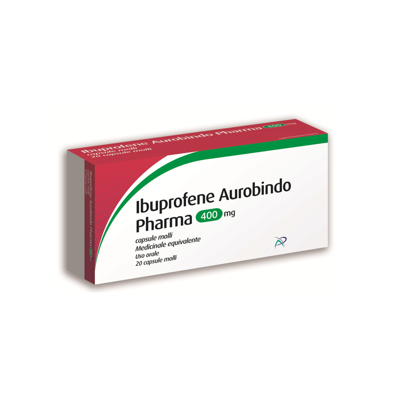 IBUPROFENE AUR*20CPS MOL 400MG