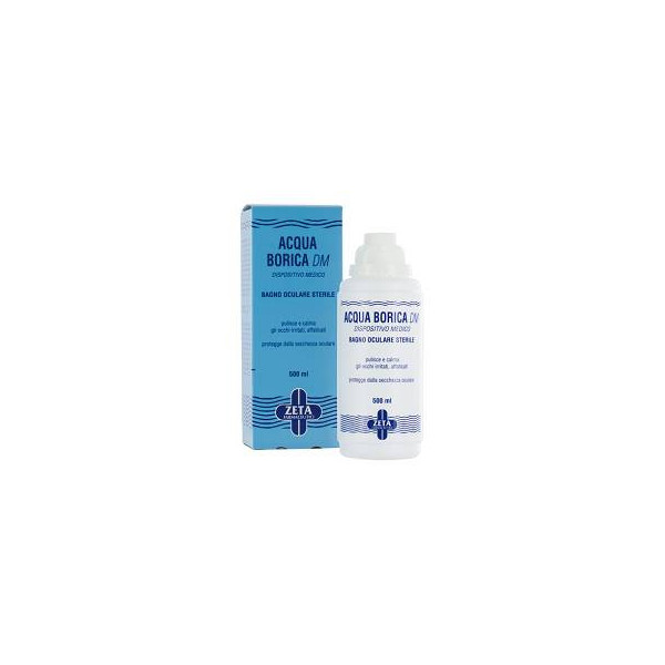 ACQUA BORICA PER BAGNO OCULARE STERILE 500 ML