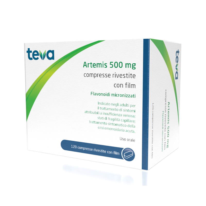 ARTEMIS*120CPR RIV 500MG