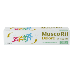 MUSCORIL DOLORE*GEL100G 20MG/G