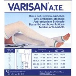 VARISAN ATE 18MMHG MONOCOLLANT SX AGTL PA BIANCO 4 1PZ