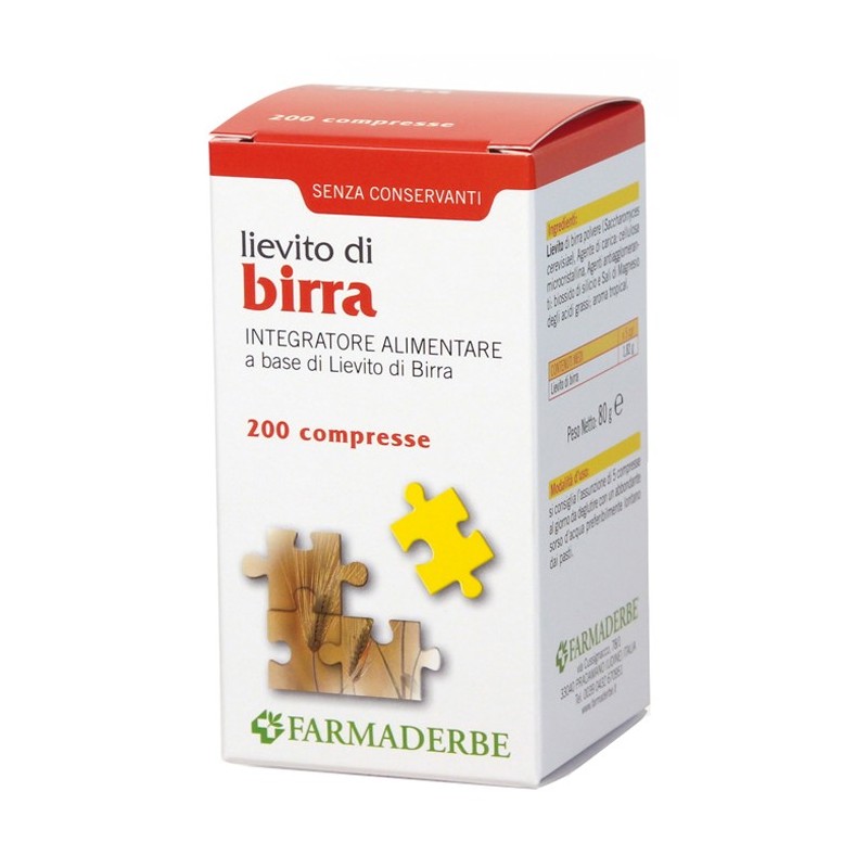LIEVITO DI BIRRA 200 COMPRESSE