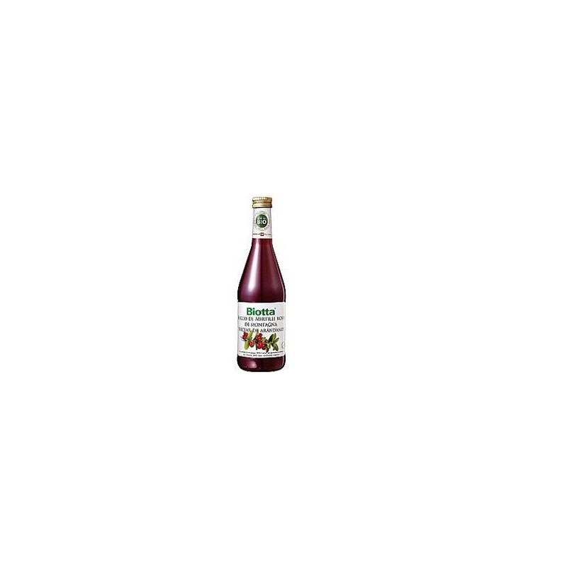BIOTTA SUCCO DI MIRTILLO ROSSO 500 ML