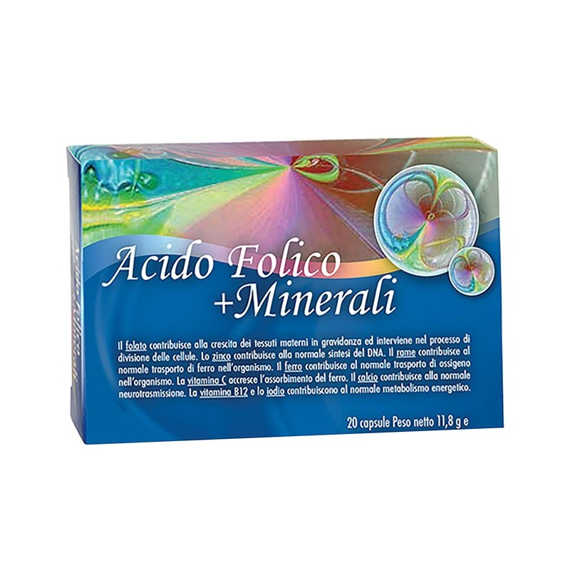 ACIDO FOLICO + MINERALI 20 CAPSULE