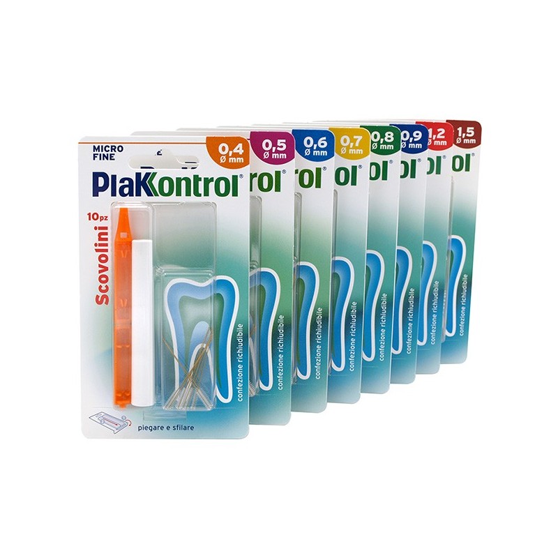 PLAKKONTROL MINIGRIP SCOVOLINO 1,2 MM 10 PEZZI