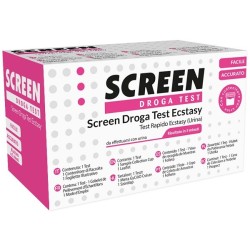 SCREEN DROGA TEST ECSTASY TEST ANTIDROGA CON CONTENITORE URINA