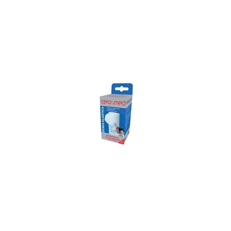 BENDA ELASTICA CEROXMED 8X450 CM CON GANCIO 1 PEZZO