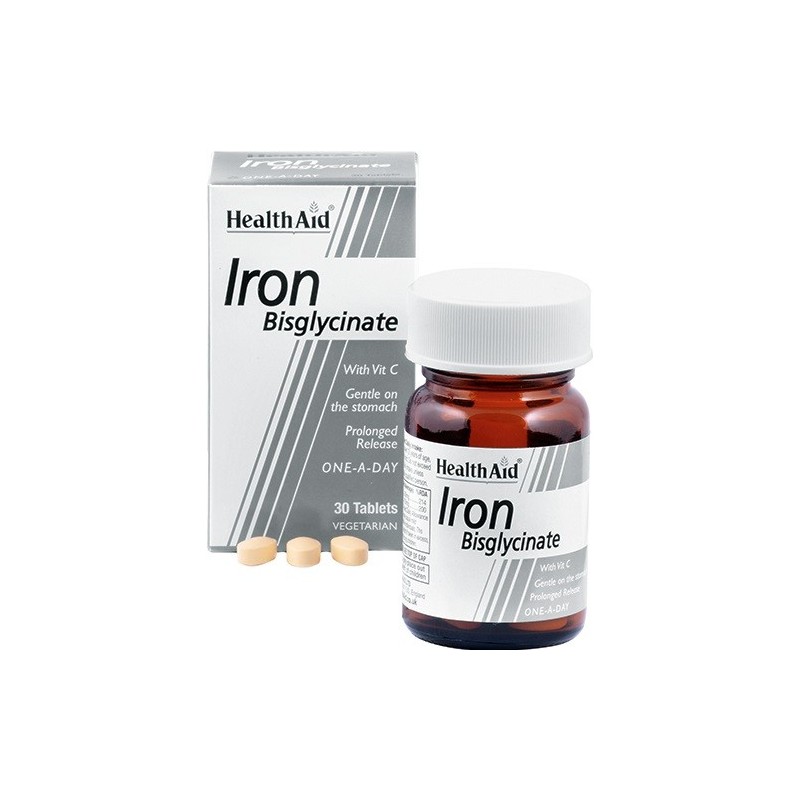 FERRO BISGLICINATO IRON BYSGLICINATE 30 COMPRESSE