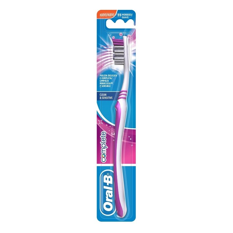 ORALB 123 SHINY CLEAN SPAZZOLINO