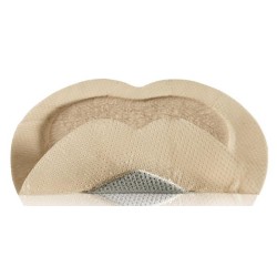 MEDICAZIONE IN SCHIUMA DI POLIURETANO MEPILEX BORDER AG CONFORMATA PER SACRO CON ARGENTO ASSORBENTE ANTIMICROBICA BORDO INTEGRAT